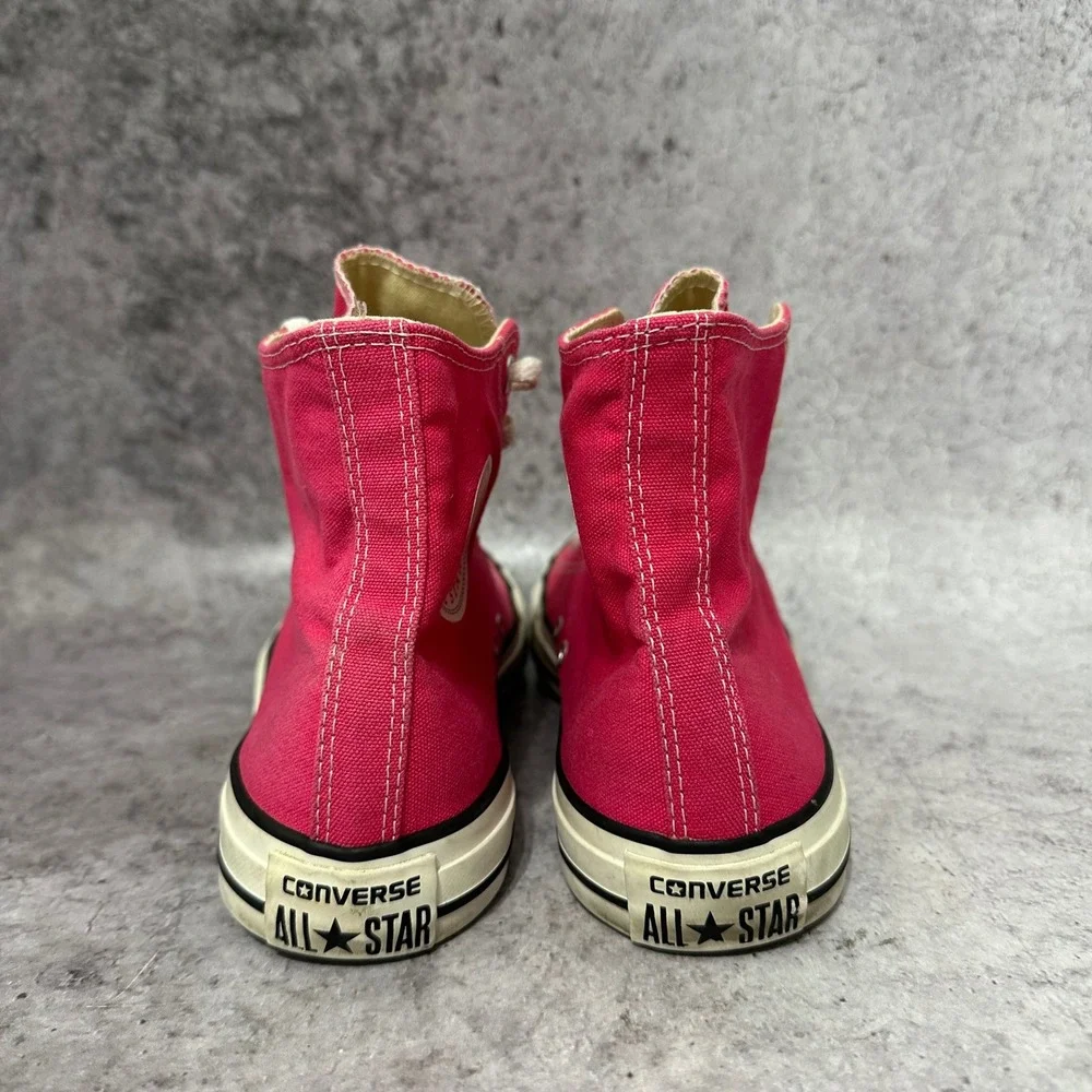 Converse Chuck Taylor All Star Men 9 Women 11 Raspberry Pink 132307F Hi Top